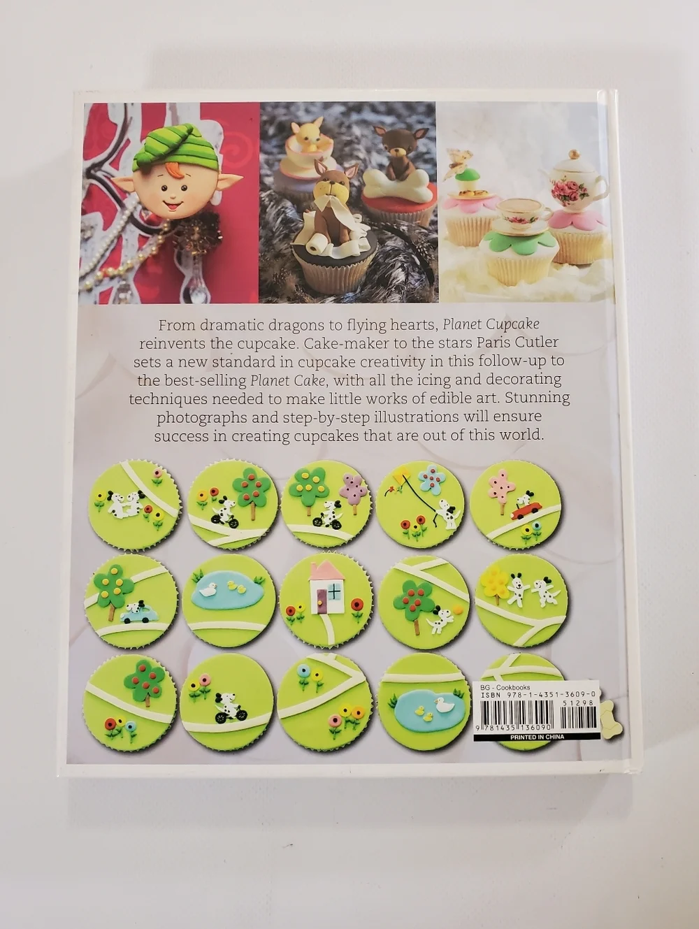 Planet Cupcake Paris Cutler Hardcover Decorating Guide & Cookbook
